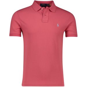 Polo Ralph Lauren polo slim fit effen rood