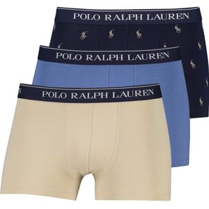 Boxershort Polo Ralph Lauren stretch blauw katoen classic