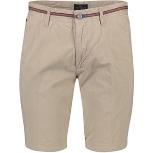 Portofino korte broek camel bermuda katoen slim fit