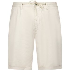 NZA korte broek Stags effen creme normale fit