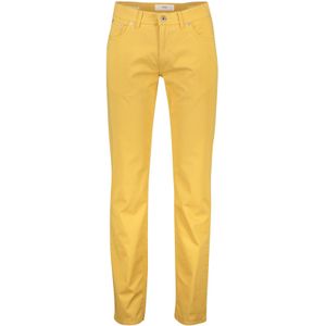 Gele 5-pocket Brax Chuck broek