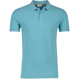 Profuomo polo normale fit lichtblauw effen 100% katoen