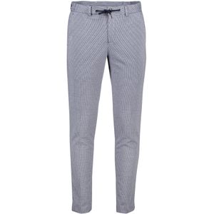 Born With Appetite pantalon mix en match blauw wit geruit