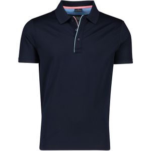 Wijde fit Paul & Shark polo korte mouw navy 3-knoops katoen