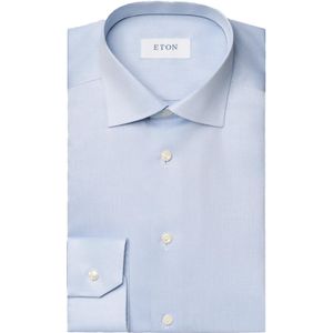 Eton business overhemd Slim Fit lichtblauw effen