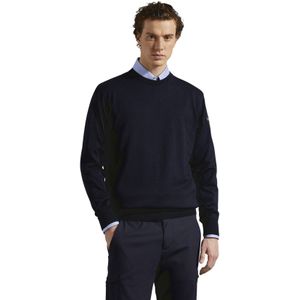 Paul&Shark pullover merino navy ronde hals