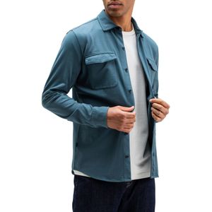 Butcher of Blue - Overshirt - Blauw - Katoen