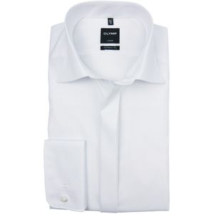 Olymp mouwlengte 7 smoking shirt wit non iron
