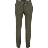 Alberto pantalon groen mover slim fit zonder omslag