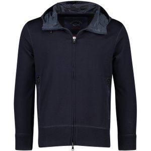 Paul&Shark vest met capuchon navy