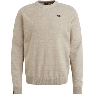 Vanguard trui beige gemêleerd normale fit