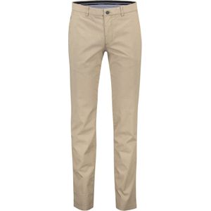 COM4 katoenen Pantalon chino beige print Big&Tall