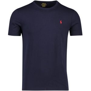 T-shirt Ralph Lauren navy Custom Slim Fit