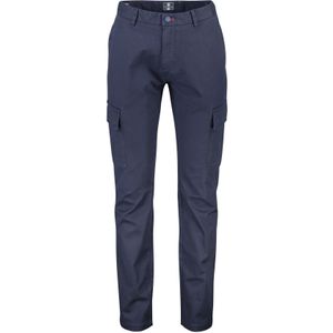 New Zealand cargo broek donkerblauw effen katoen Buller Tech