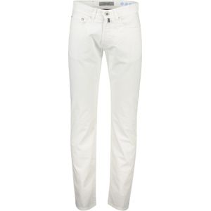 Pierre Cardin jeans effen wit katoen normale fit
