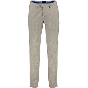 Beige Gardeur pantalon flatfront Slim Fit