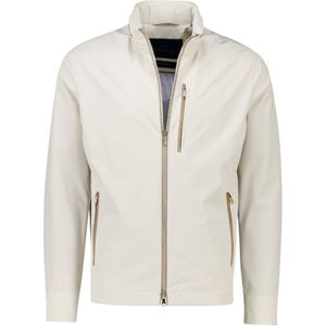 Paul&Shark jas beige effen wijde fit