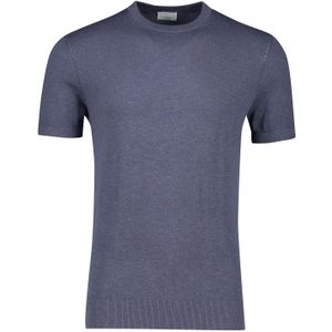 Profuomo t-shirt korte mouw blauw normale fit