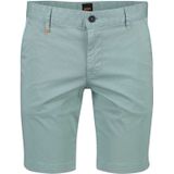 Hugo Boss Orange bermuda slim fit turqoise zwart gestipt