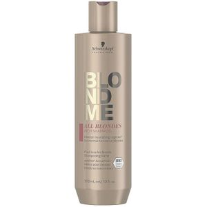 Schwarzkopf BlondMe Care All Blondes Rich Shampoo 300ml - Normale shampoo vrouwen - Voor Alle haartypes