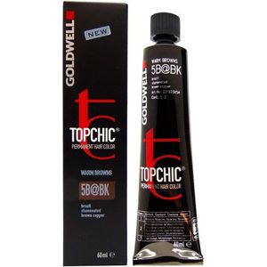 Goldwell Topchic Haarverf @ Naturals 60ml 6/NN@CV donkerblond extra cool violet