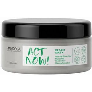 Indola Act Now! Repair Masker 200ml - Haarmasker droog haar - Haarmasker beschadigd haar