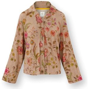 Faye Top Lange Mouw Coco Flower Zand S