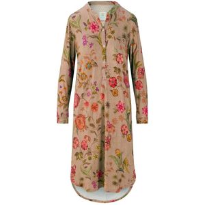 Diogo Nachthemd Lange Mouw Coco Flower Zand XS