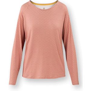 Tina Top Lange Mouw Thousand Leaves Roze XS