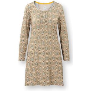 Desiree Nachthemd Lange Mouw Jabalini Khaki L