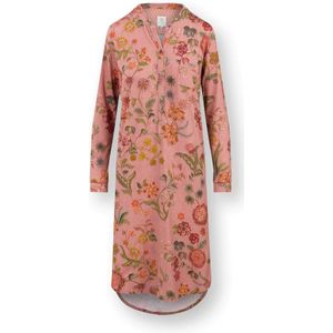 Diogo Nachthemd Lange Mouw Coco Flower Koraal L