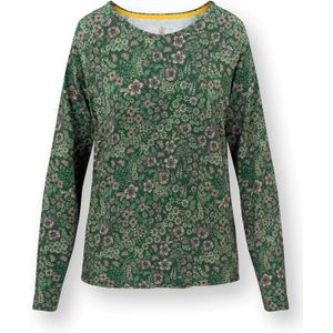 Tina Top Lange Mouw Daisy Dreams Groen M