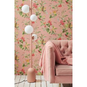 Pip Studio Floris Vliesbehang Roze