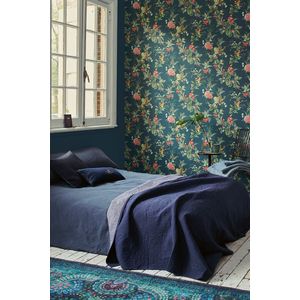 Pip Studio Floris Vliesbehang Donker Blauw