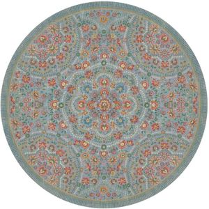 Rond Vloerkleed Il Ricamo by Pip Lichtblauw 160 cm