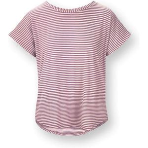 Tatum Top Short Sleeve Little Sumo Stripe Lilac XS