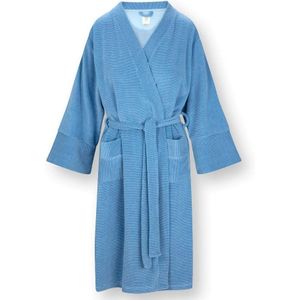 Naomi Kimono Petite Sumo Stripe Blauw XS