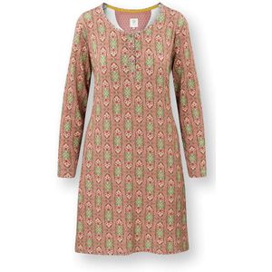 Desiree Nachthemd Lange Mouw Jabalini Roze S