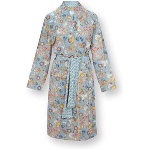 Nisha Kimono Jameela Blauw L