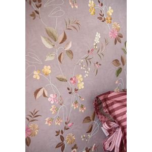 Pip Studio Tokyo Blossom Vliesbehang Roze Mauve