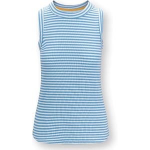 Trinity Top Mouwloos Little Sumo Stripe Blauw XXL