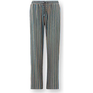 Belin Lange Broek Kente Stripe Blauw XL