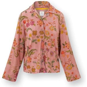 Faye Top Lange Mouw Coco Flower Koraal XS