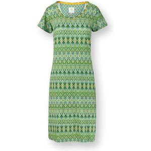 Daniela Nachthemd Korte Mouw Ashanti Groen XS