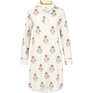 Daaltje Nachthemd Lange Mouw Tanaka Wit XL