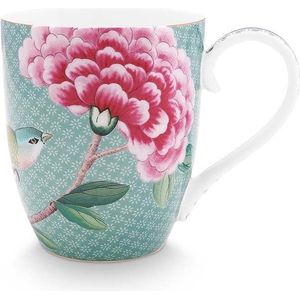Blushing Birds Mok XL Blue