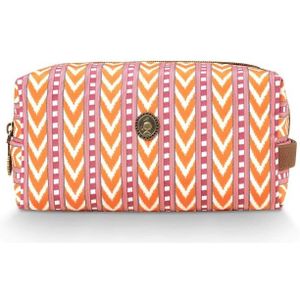 Coco Toilettas Medium Samba Streep Oranje