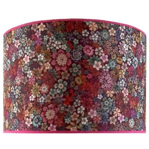 Lampenkap Tutti i Fiori by Pip Donker Rood 40 x 26 cm