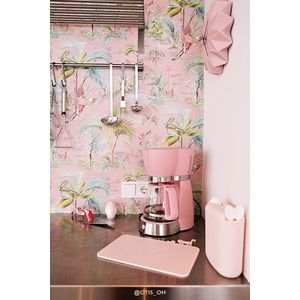 Pip Studio Palm Scene Vliesbehang Roze