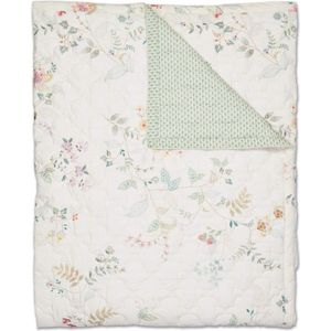 Quilt Kili Flower Wit 220x260cm